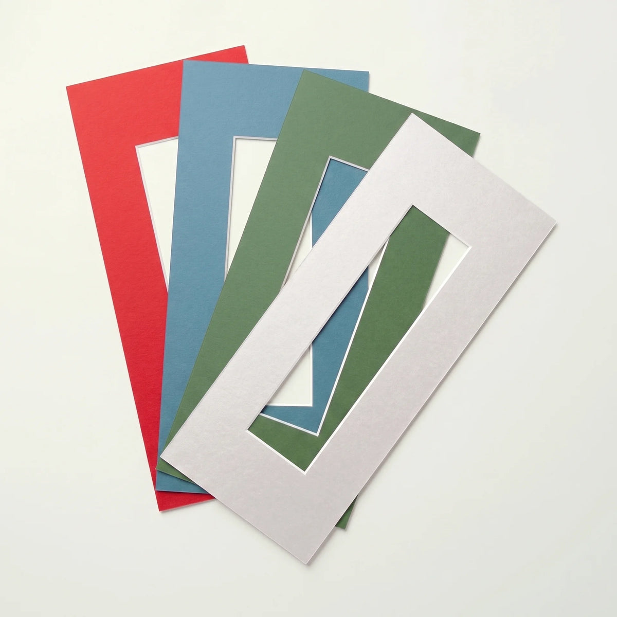 Multi Colour Mount - 4 Pack (Vintage 20cm x 4cm)