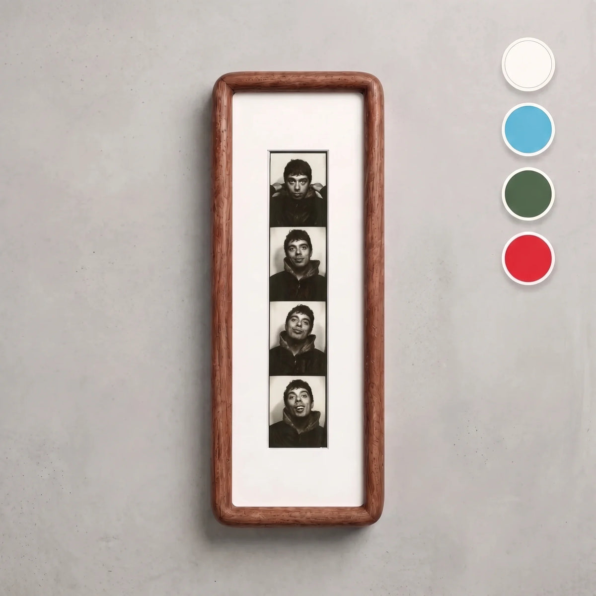 Curved Wood Photobooth Frame