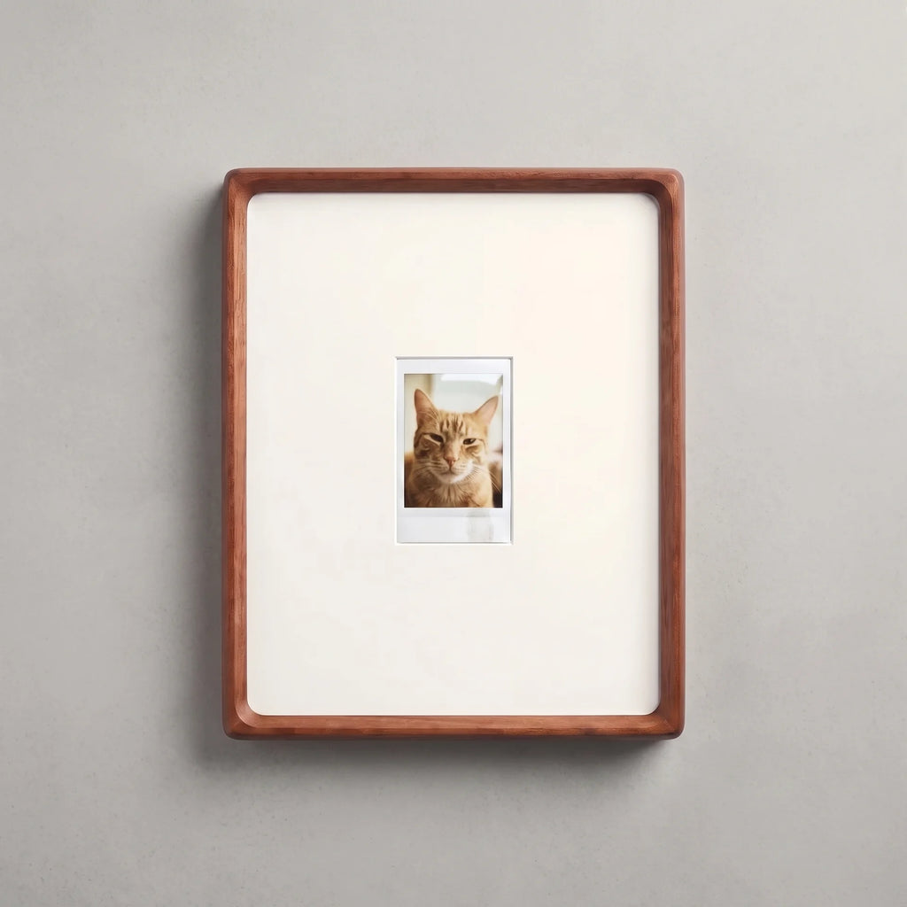 Chiselled Wood Instax Mini Frame