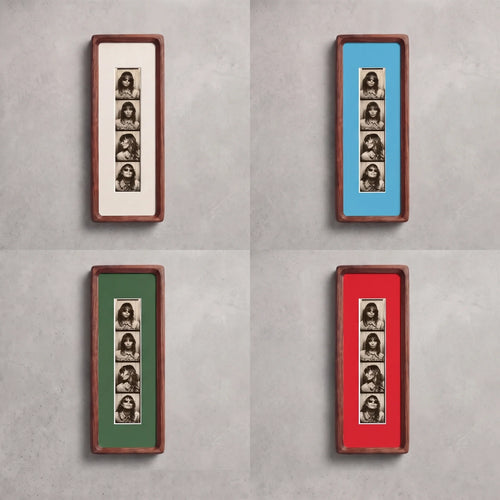 Chiselled Wood Photobooth Frame